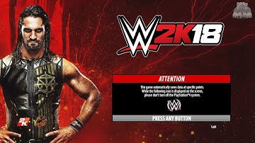 WWE 2K18 FULL MAIN MENU REVEAL & ALL MATCH TYPES | CONCEPT/NOTION | PS4/XB1