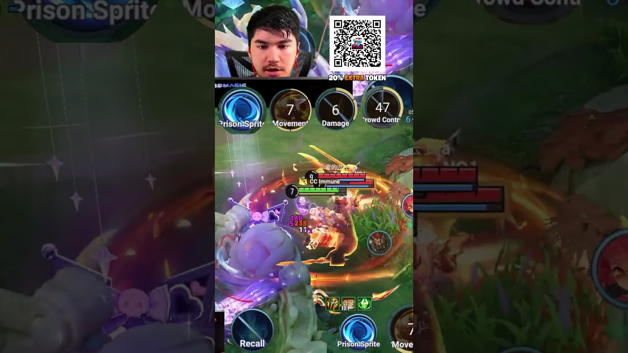 LIAN PO + PRISON SPRITE = GG ! HONOR OF KINGS 