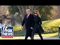 Trump, first lady Melania Trump depart Florida for the White House