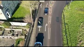 Double mini roundabout left 1st exit Bath rd to London rd