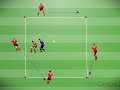 Esercizi Rondos Calcio 4vs1 Smarcamento Marcatura Presa di Posizione