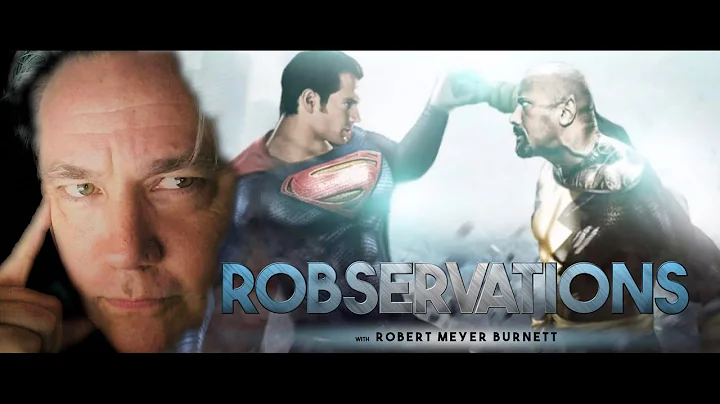 A BLACK ADAM VS. SUPERMAN FEATURE WAS THE PLAN FRO...