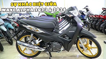 Honda Wave Alpha 2024 Khác Gì Wave Alpha 2023 - Giá Wave Alpha Rẻ Bèo | XE MÁY GIÁ SỈ