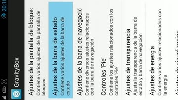 Status bar transparente (root)