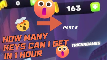 HOW MANY KEYS CAN I GET IN 1 HOUR? Part 2