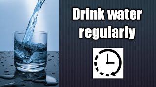 How to drink water regularly screenshot 5