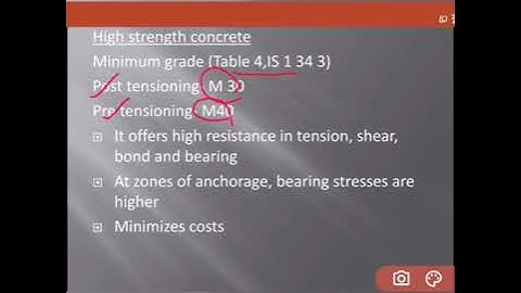 KTU B.tech S6 CE304 DCS2 Module 6- Types of prestressing, materials, advantages and disadvantages