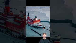Nuclear-Powered Icebreaker: Massive Reactor Power, One Refuel Lasts for Years