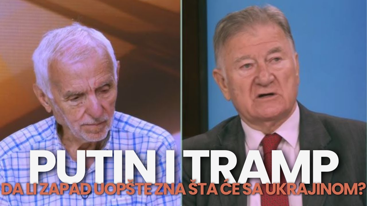 Da li zapad uopste zna sta ce sa Ukrajinom i da li Tramp zna kako da izadje na kraj sa Putinom?