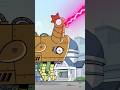 Super Duper Bunny League vs. Supercharged Robotic Chicken! #shorts