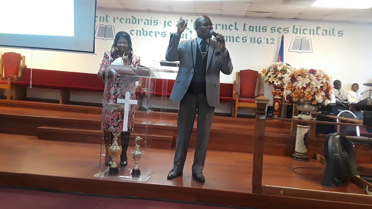 La premiere Eglise de Dieu des Elus service du dimanche Matin avec