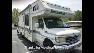 92 Rockwood for sale on RV Trader