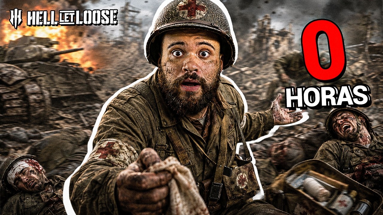 O MÉDICO MENOS EXPERIENTE DO HELL LET LOOSE!! #hellletloose #memes