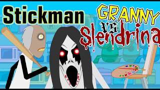 Stickman- Granny vs Slendrina screenshot 4