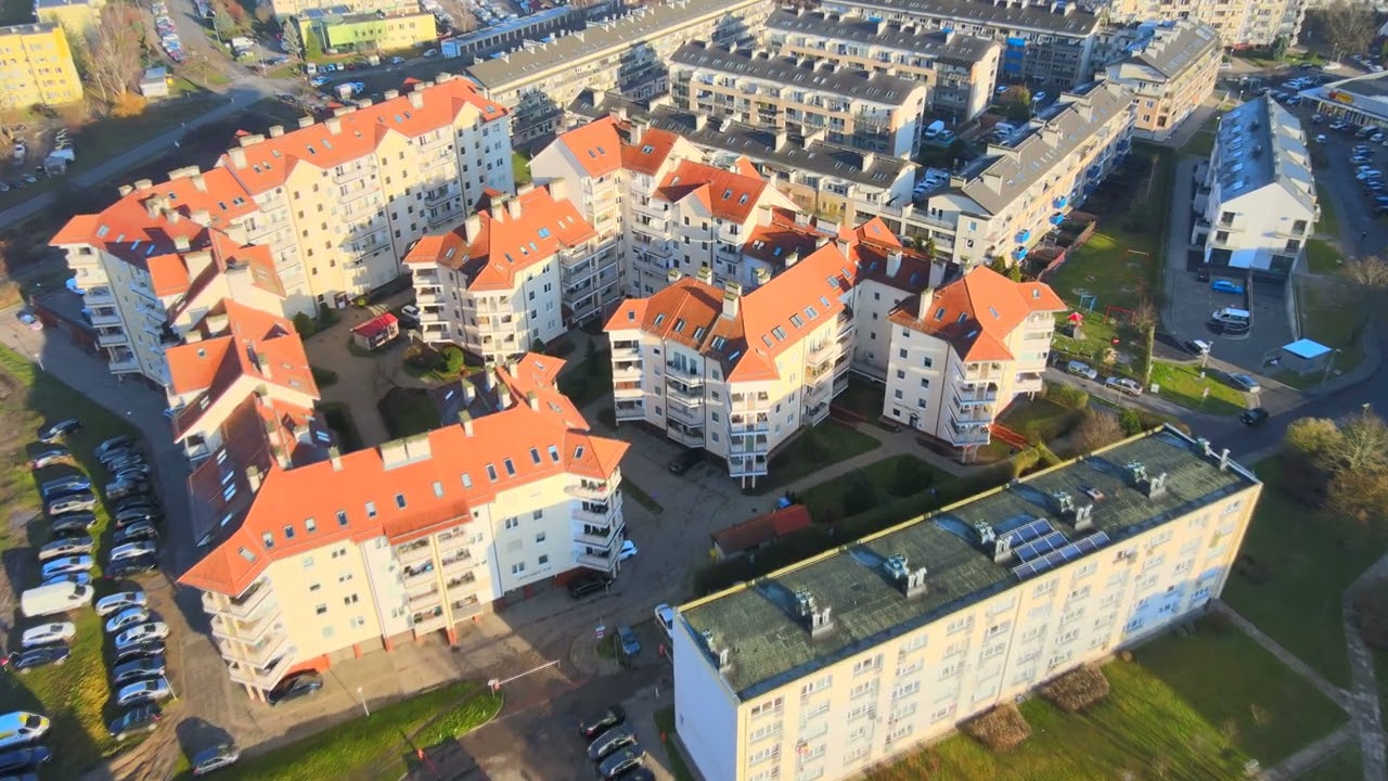 Gorzów Wielkopolski z drona(Oś. Sady) 4K video - 25.12.2025.(Mavic Air 2)