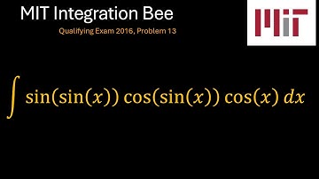 MIT 2016 Integration Bee Qualifying Exam, Problem 13