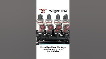 Wilger Electronic Flow Monitoring System for Liquid Fertilizer #shorts #agriculture #farming