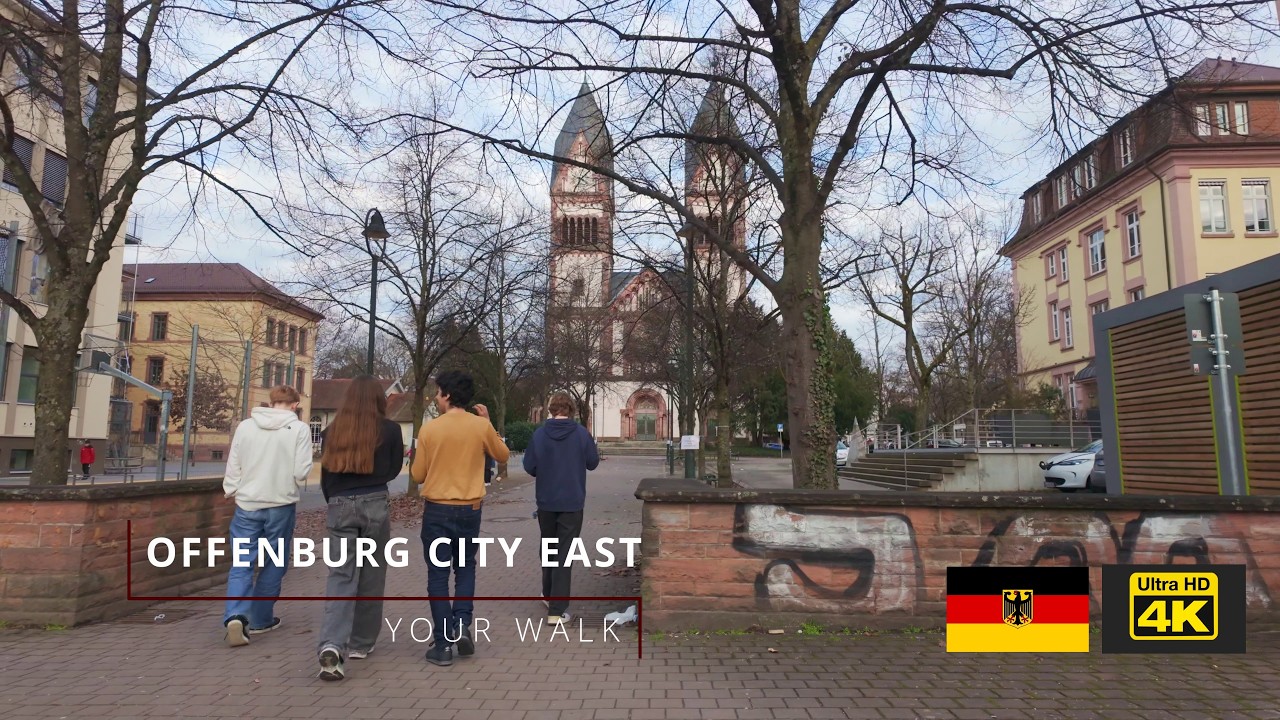 OFFENBURG CITY EAST - GERMANY 🇩🇪 | Walking Tour | 4K