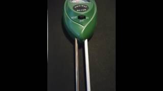 XLUX pH and Moisture Meter