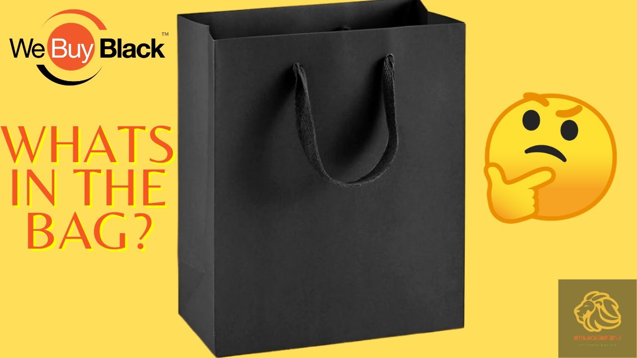 $50 Black Bag by WeBuyBlack.com