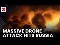 Russia Reports Major Drone Attack as Ukraine Conflict Escalates| NewsX World