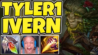 Tyler1 gets a leash as Ivern in Masters : r/leagueoflegends