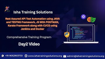 API rest assured Day2 video on 4th dec 2025.Contact/WhatsApp us on +91- 9052903733 to enroll