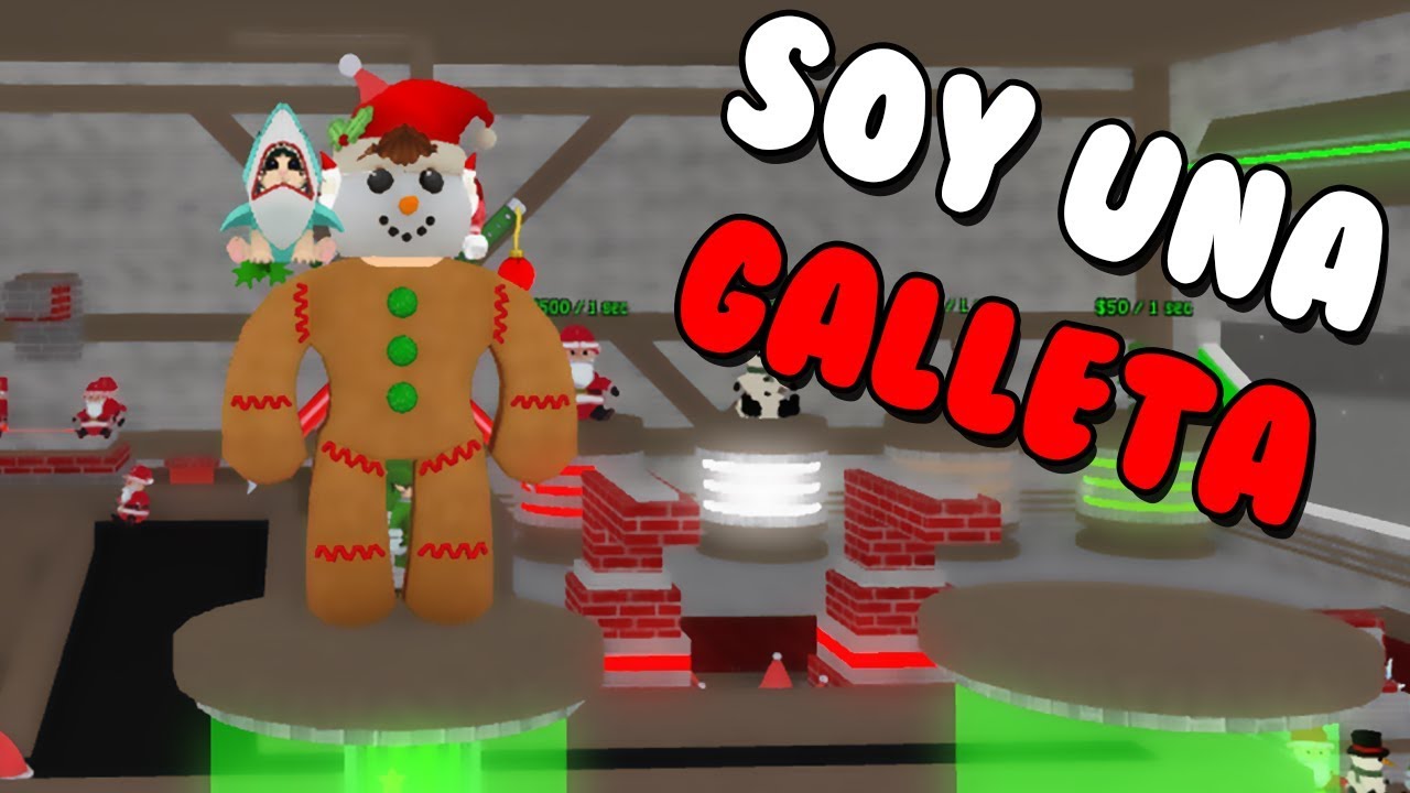 Soy Una Galletita De Jengibre Roblox Christmas Tycoon En Espanol By Cerso - este obby tiene algo contra mi the adventure obby roblox