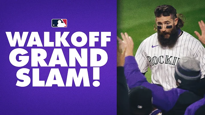 WALK-OFF GRAND SLAM! Charlie Blackmon wins it for ...
