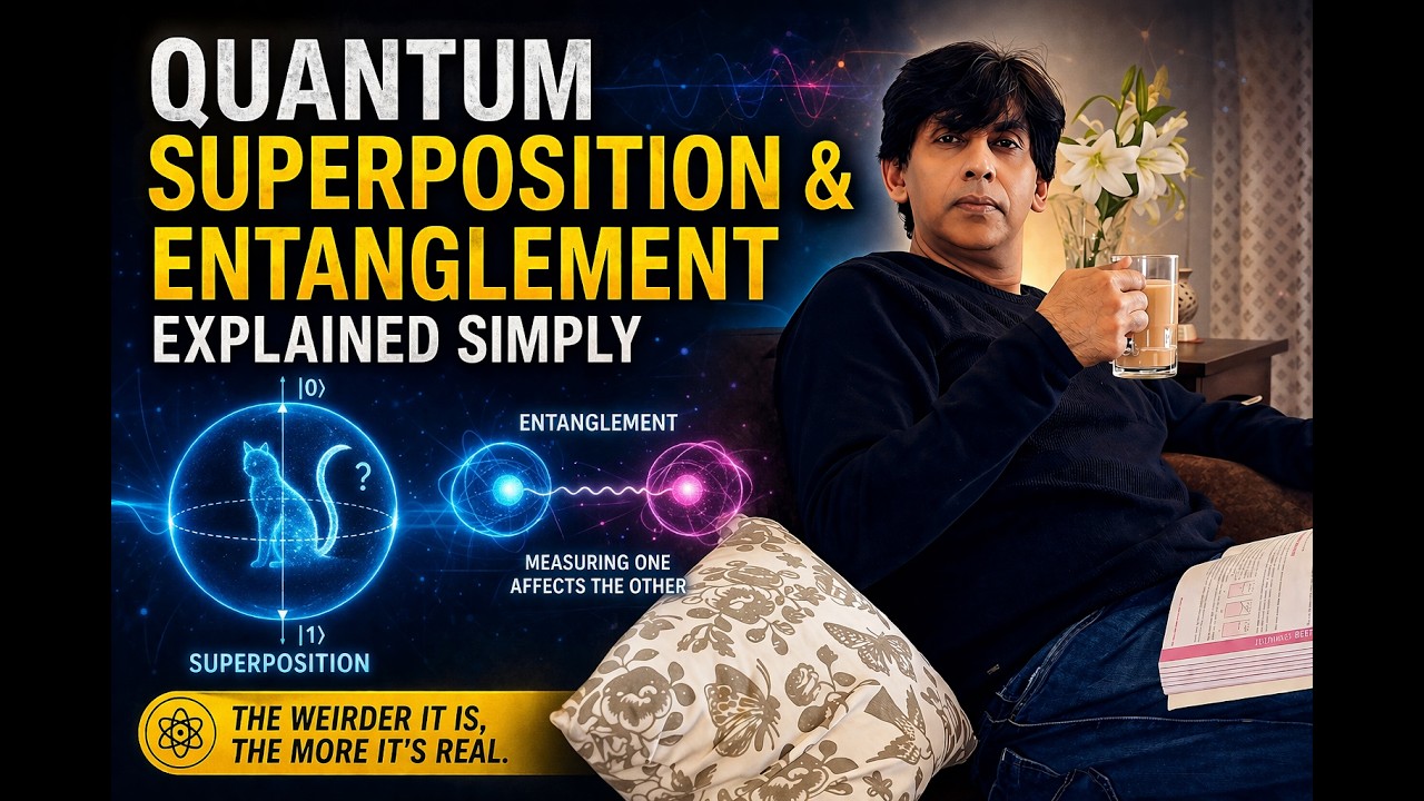 Quantum Superposition & Entanglement Explained Simply - YouTube