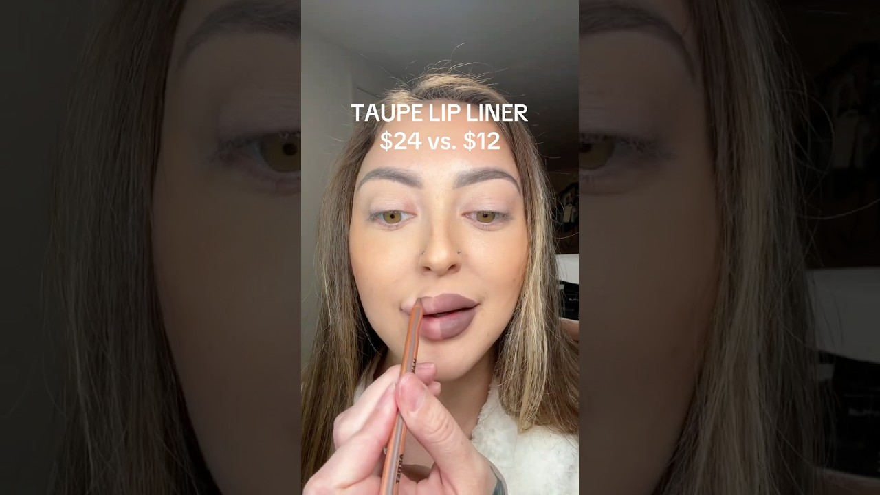 Taupe Lip Liner: NYX vs. Makeup Forever