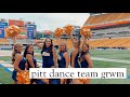 grwm college gameday dance team | pitt