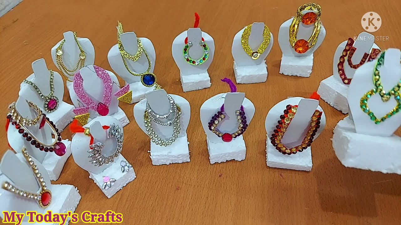 Real Barbie Jewellery Shop நீங்களே செய்யலாம் || My Today's Crafts ஸ்வர்ண மஹால்😍😍