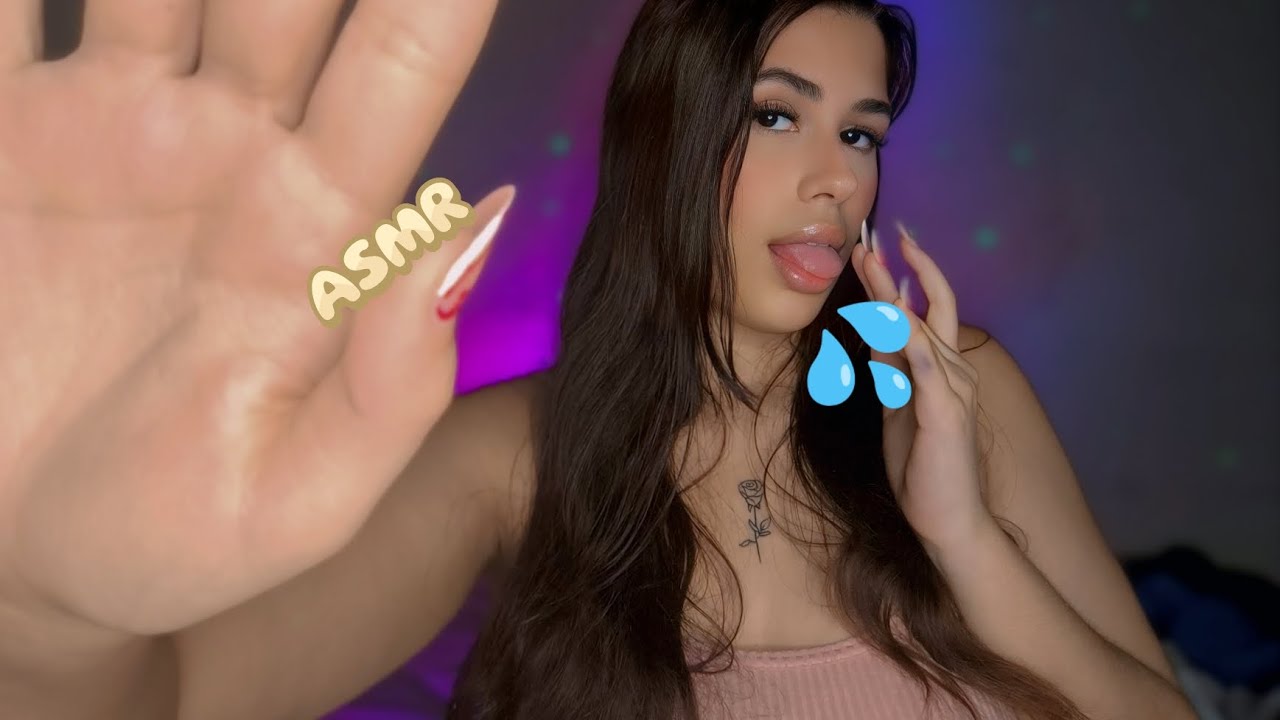 ASMR | SPIT PAINTING EM VOCÊ ( durma em menos de 18 minutos!) 