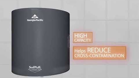 SofPull Centerpull Towel Dispenser for Dental Practices