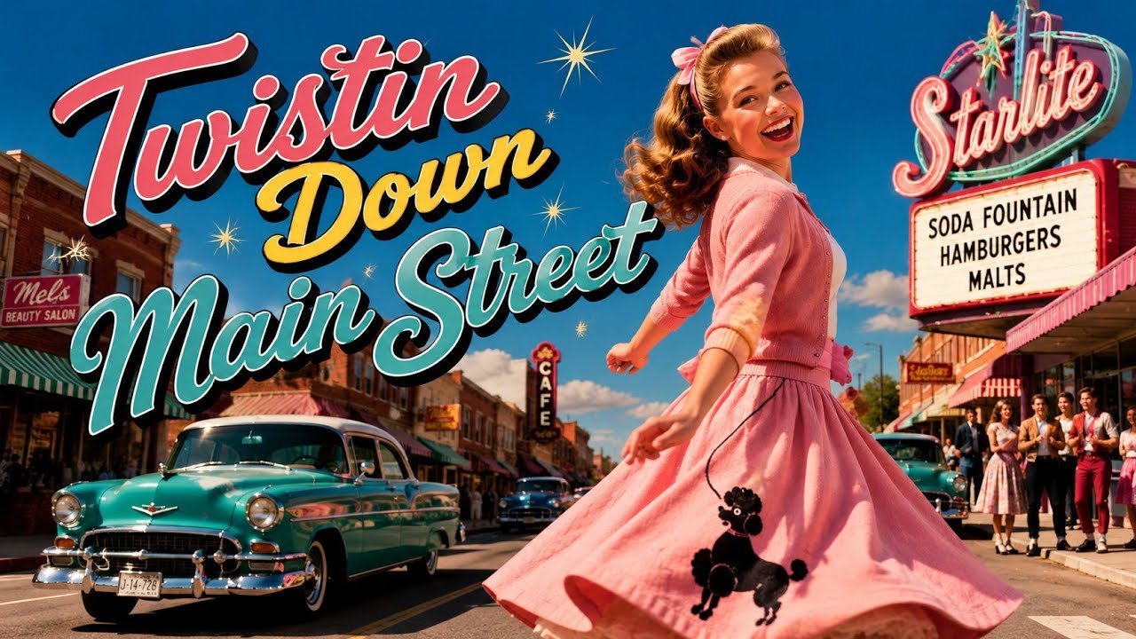 50's Rockabilly」 Twistin' Down Main Street | 可愛い女の子たちが