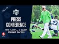 Pete Carroll & Select Seahawks Players 2021 Training Camp July 31 Press Conference