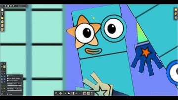 My Favorite Numberblocks Battle 9 in Algodoo (No Sound)