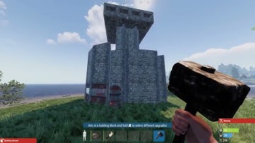 Rust Console edition. PS5. Fresh wipe, new server. Day 2