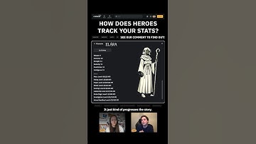 Our AI-powered RPG creates and tracks unique stats as you play! See our comment to find out more.