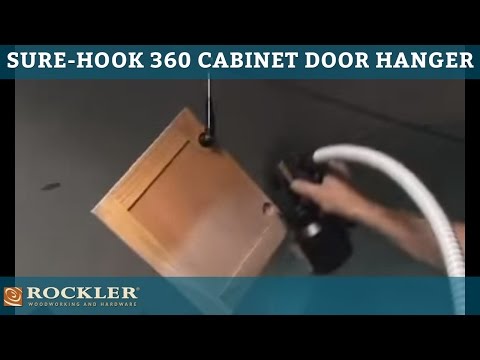 Rockler Sure Hook 360 Cabinet Door Hanger Youtube