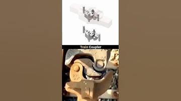 Train Coupler | Janney Coupler #mechanism #cad #solidworks #ddesignhub