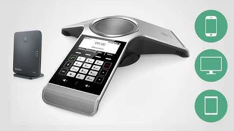 Yealink CP930W Wireless DECT Conference Phone from Jenne