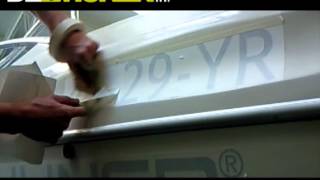 Boot Registratienummer Plakken Desticker.nl