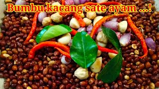 Resep akhir tahun bumbu kacang sate ayam yang enak dan simpel