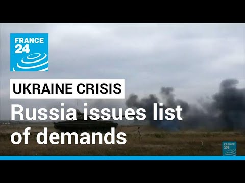 Russia demands US, NATO curtail activity in East Europe to defuse Ukraine crisis • FRANCE 24