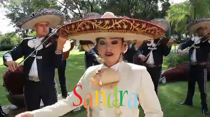 Sandra Gonzales y Mariachi Alas de Mexico  La Char...