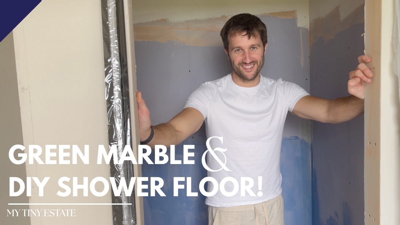 Master Bathroom Reno Green Marble, DIY Tiling & A Day Out at a Historic Estate! Master Bathroom Reno Green Marble, DIY Tiling & A Day Out at a Historic Estate!