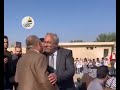 مدير مدرسة احيل على التقاعد شاهد كيف ودعه اهالي القرية
