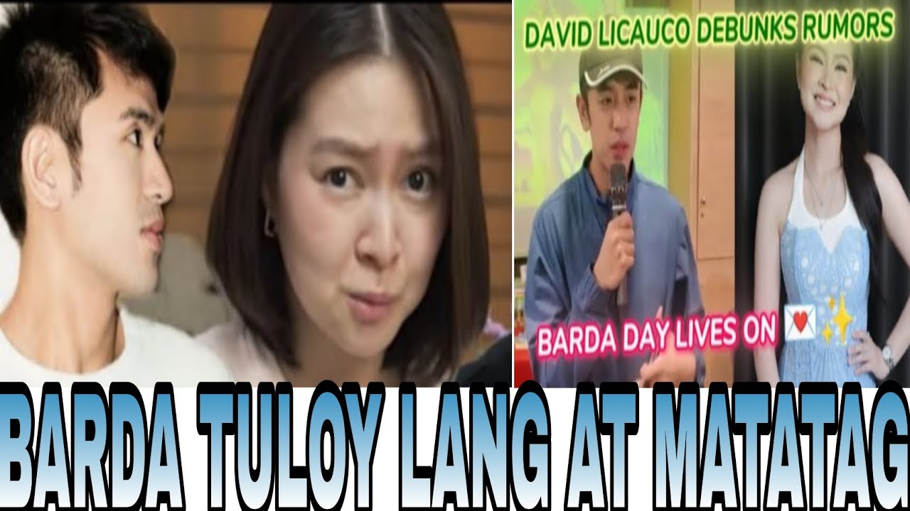 BARDA CONFIRMED🔥❗️ BARBIE FORTEZA AT DAVID LICAUCO TULOY LANG HINDI PA TAPOS ANG